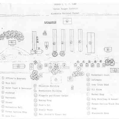 Civilian Conservation Corps Camp 5405 ~ Camp Vernon