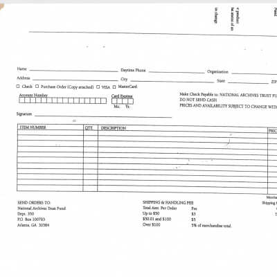 Order Form: Page 8