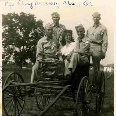 Camp Claiborne - Pope Riding Academy - Alexandria, Louisiana - June 13, 1943