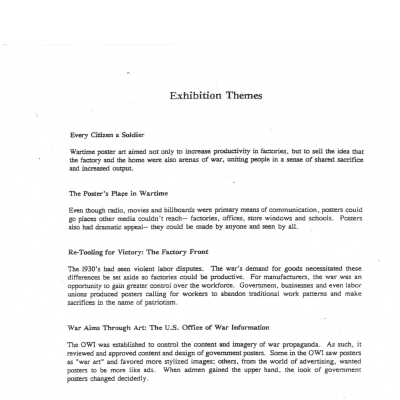 Exhibition Themes: Page 8
