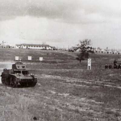 Camp Claiborne - Tank Training