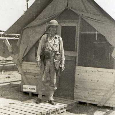 Camp Claiborne - Kitted Soldier