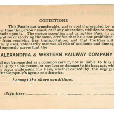 Back of Pass: Page 2
