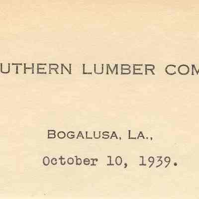 Great Southern Lumber Company, Inc.