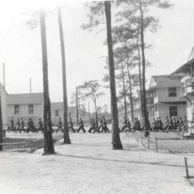 Soldiers on March