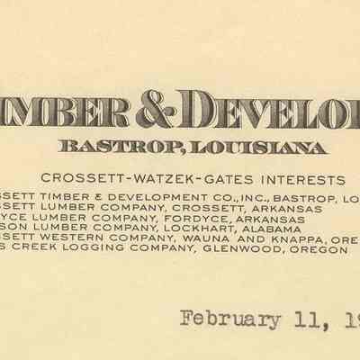 Crossett Timber & Development Co., Inc.