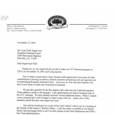 letter to Lynn Neff from Dr. Burns: Page 2
