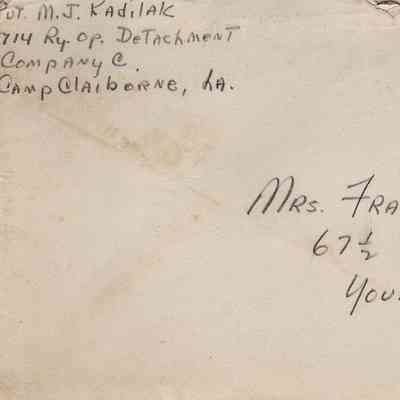 Pvt. M. J. Kadilak 1943-3-19