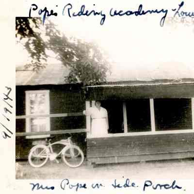 Camp Claiborne - Pope Riding Academy - Alexandria Louisiana - September 19, 1943