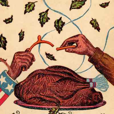Camp Claiborne - Pamphlet - Thanksgiving Meal 1943
