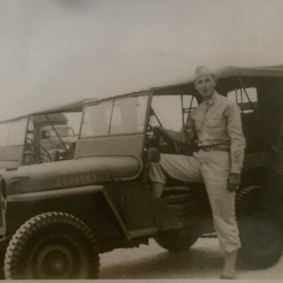 Camp Claiborne Jeep Driver Name Jack Galose