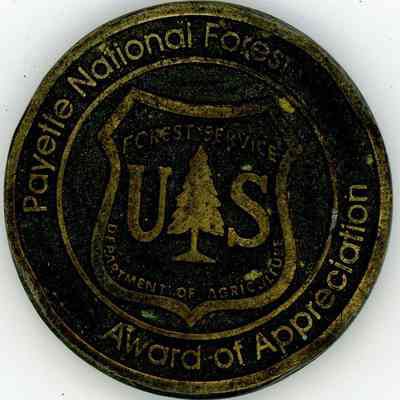 Forest Service Award of Appreciation