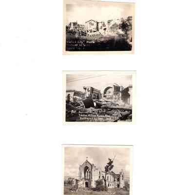 Photos of Destruction in the Philippines during World War II