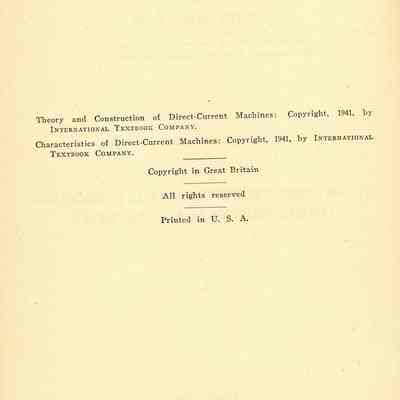 D.C. Motors And Generators