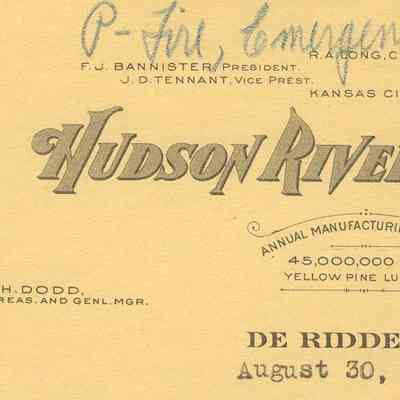 Hudson River Lumber Co.,
