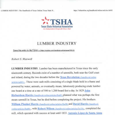 Lumber Industry