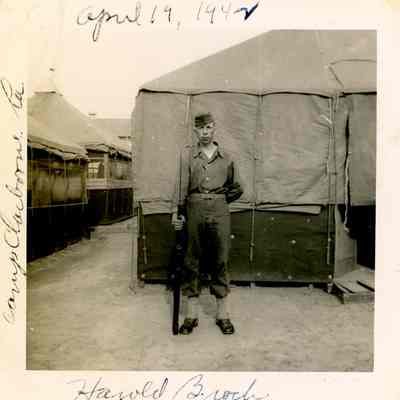 Camp Claiborne - Harold Brock - April 19, 1942
