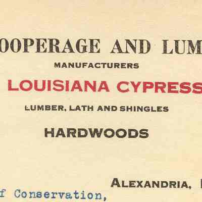 Alexandria Cooperage And Lumber Company