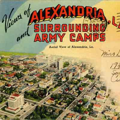Surrounding Army Camps - Post Card (Dorothy Brown)