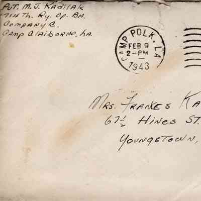 Pvt. M. J. Kadilak 1943-2-9