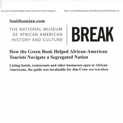 How the Green Book Helped African-American Tourist Navigate a Segregated Nation