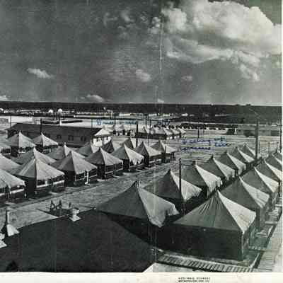 Camp Claiborne - View from 168th Water Tower (Commentary)