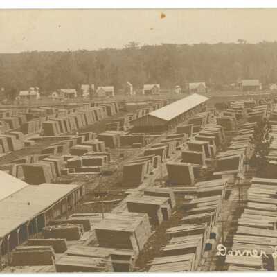 Postcard of Dibert, Stark and Brown Lumber Co