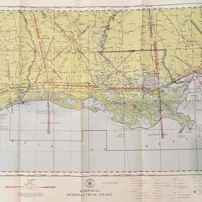 Flight Map 1944
