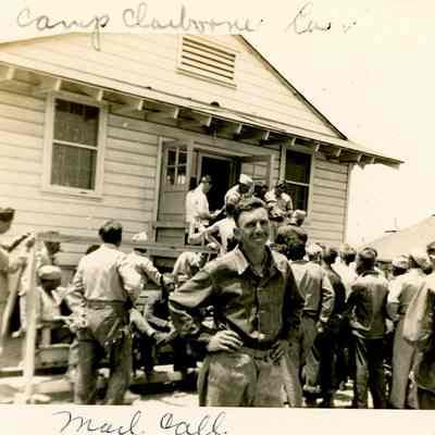 Camp Claiborne - Mail Call Photo
