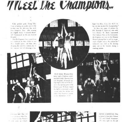 Meet the Champions (Camp Claiborne News)