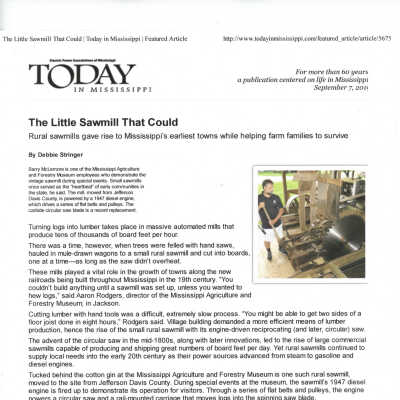 The Little Sawmill that Could