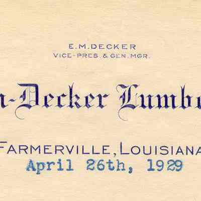 Whiteman-Decker Lumber Co. Inc.