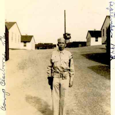 Camp Claiborne - Three Photos - Harold Brock - September 1942
