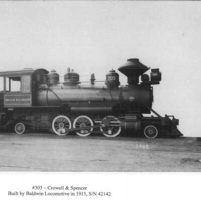 2-6-2 #303 Engine
