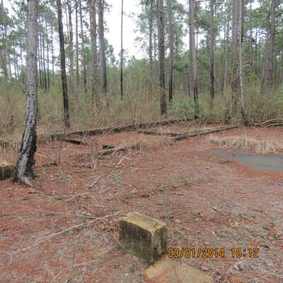 Ruins of Motor Pool (Railroad Engineers Area)