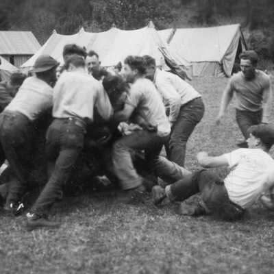 Pplaying Football