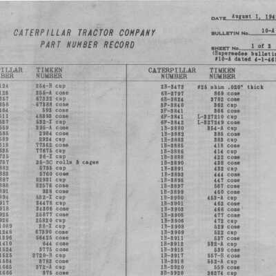 Caterpillar Tractor Company