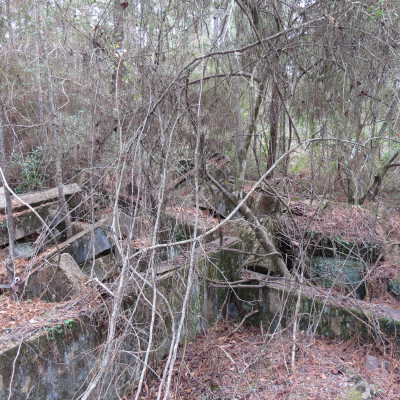 Ruins of Service Club (Black Troops Area)