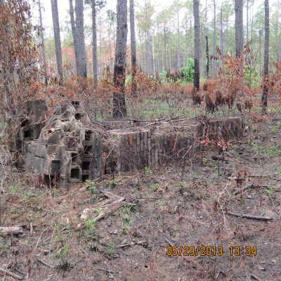 West Camp Claiborne Generals and Staff Quarters Ruins