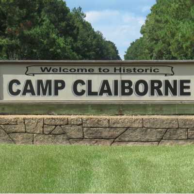 Camp Claiborne Entrance Sign
