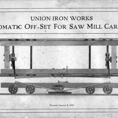Automatic Off-set for Sawmill Carriages