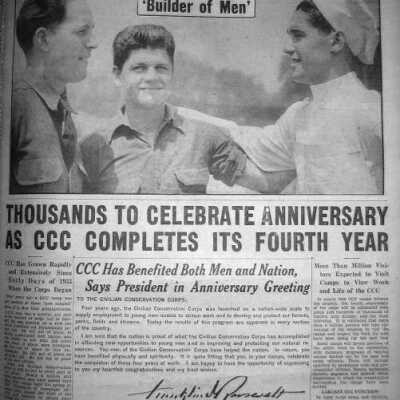 Happy Days Newspaper 1937