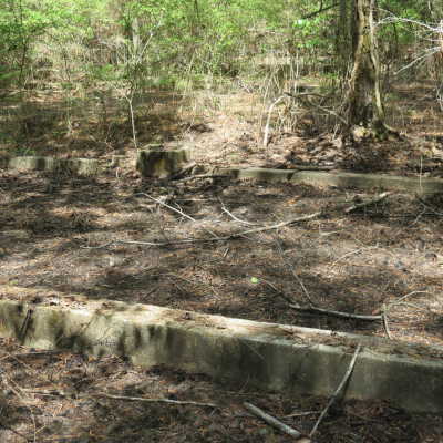 Ruins of West Side of New Orleans Street