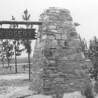 stone pylons established at the entrance: Page 2