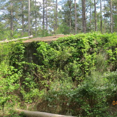 West Camp Claiborne Sewer Treatment Plant Ruins