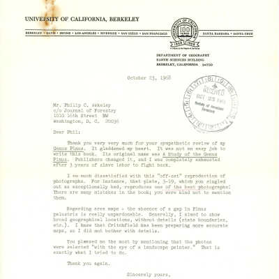 Letters of Wakeley and Mirov