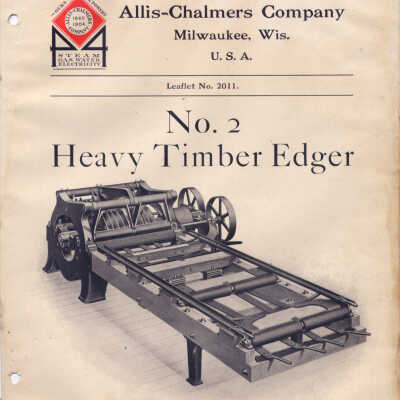 No. 2 Heavy Timber Edger