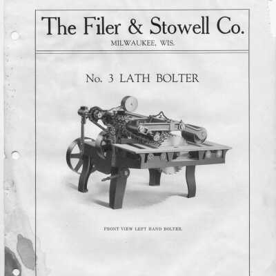 No. 3 Lath Bolter