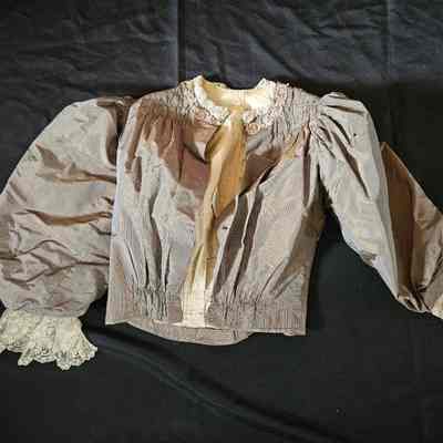 Back of bodice