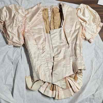Pink Silk Bodice